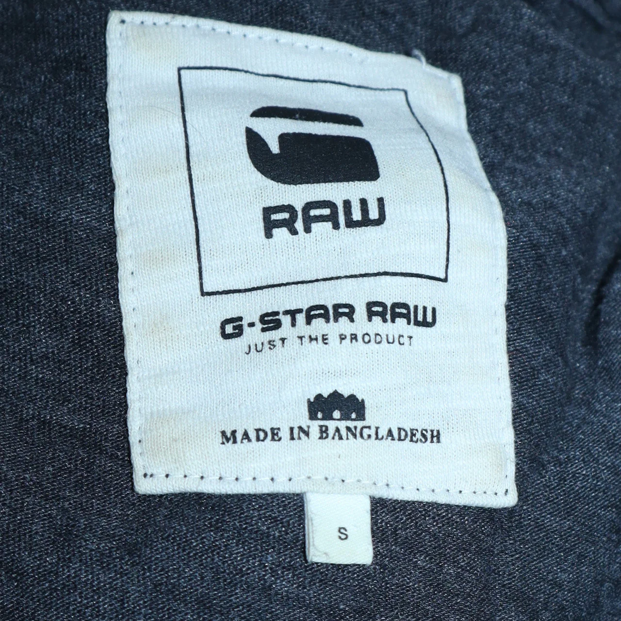 G-Star RAW Men’s Grey Cotton Crew Neck Short Sleeve T-Shirt S Regular - Image 5