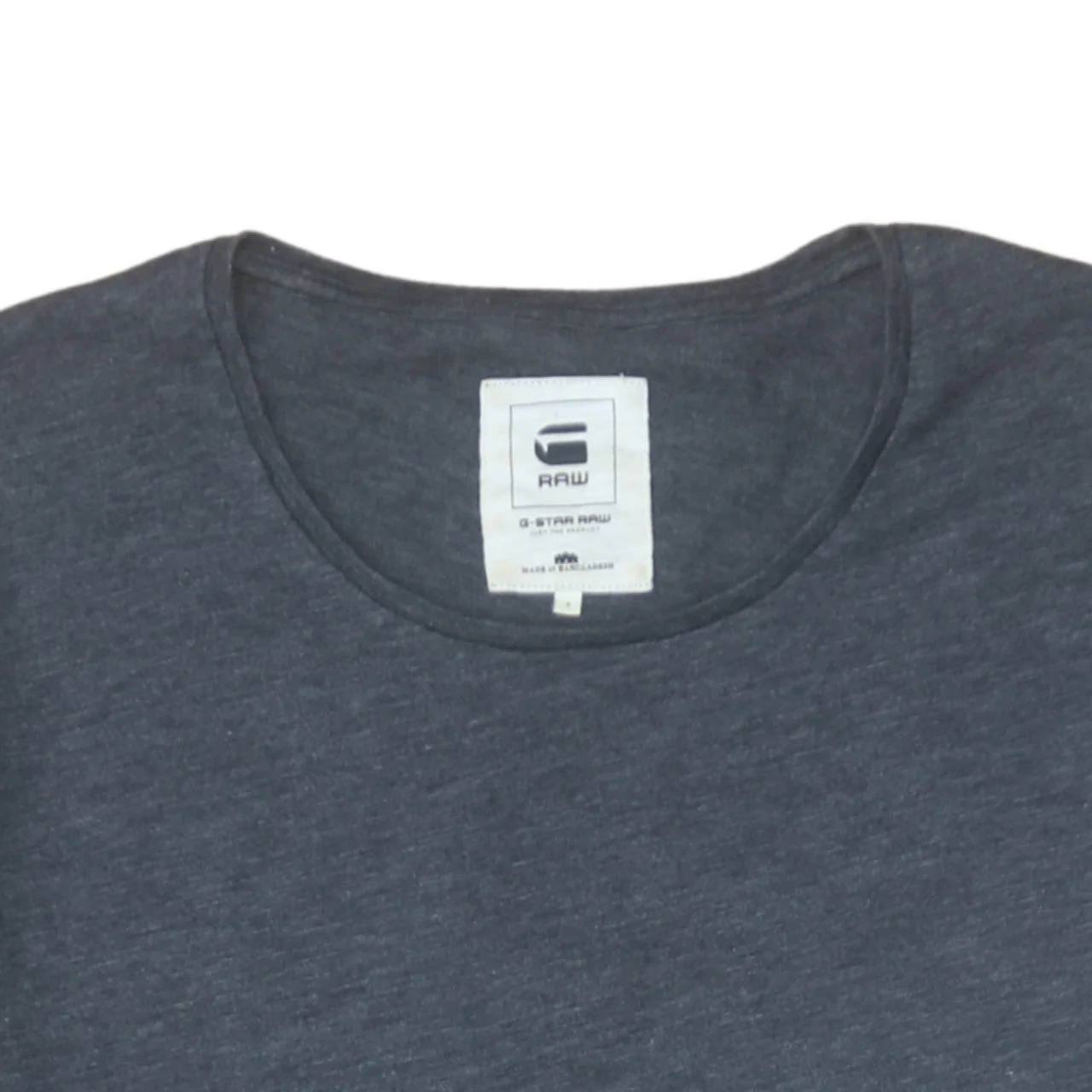 G-Star RAW Men’s Grey Cotton Crew Neck Short Sleeve T-Shirt S Regular - Image 7