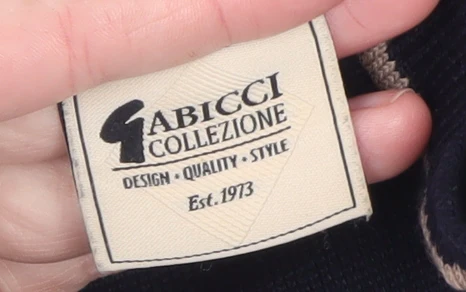 Gabicci Collezione Men's Black Wool V-Neck Sleeveless Vest XL - Image 4
