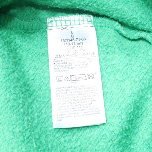 GAP Kids Boys Green Full Zip Hoodie L 10-11 Years Cotton Blend - Image 6