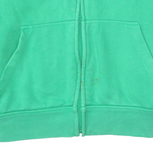 GAP Kids Boys Green Full Zip Hoodie L 10-11 Years Cotton Blend - Image 7