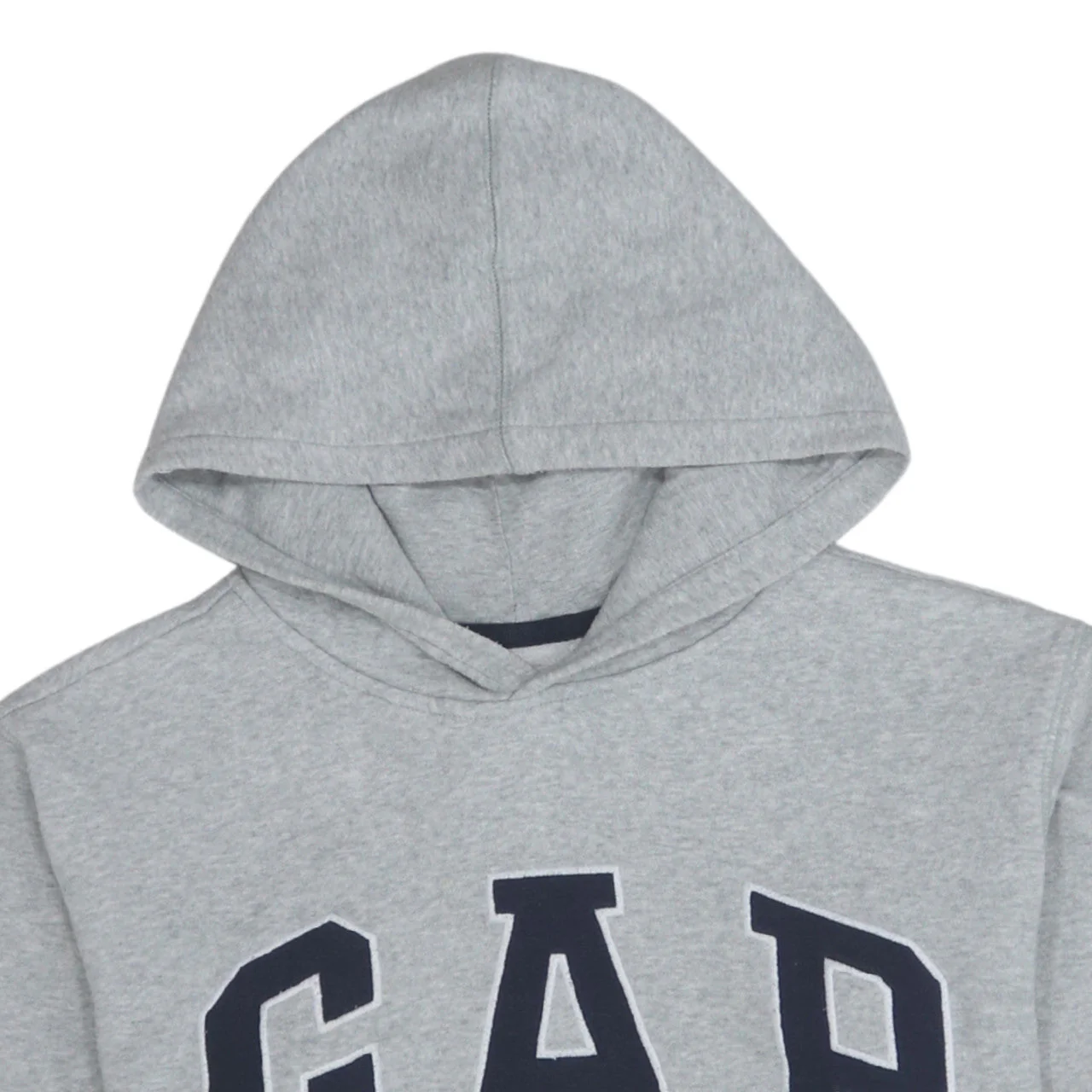 GAP Kids Boys Grey XL Pullover Hoodie Cotton Blend Logo Design - Image 8
