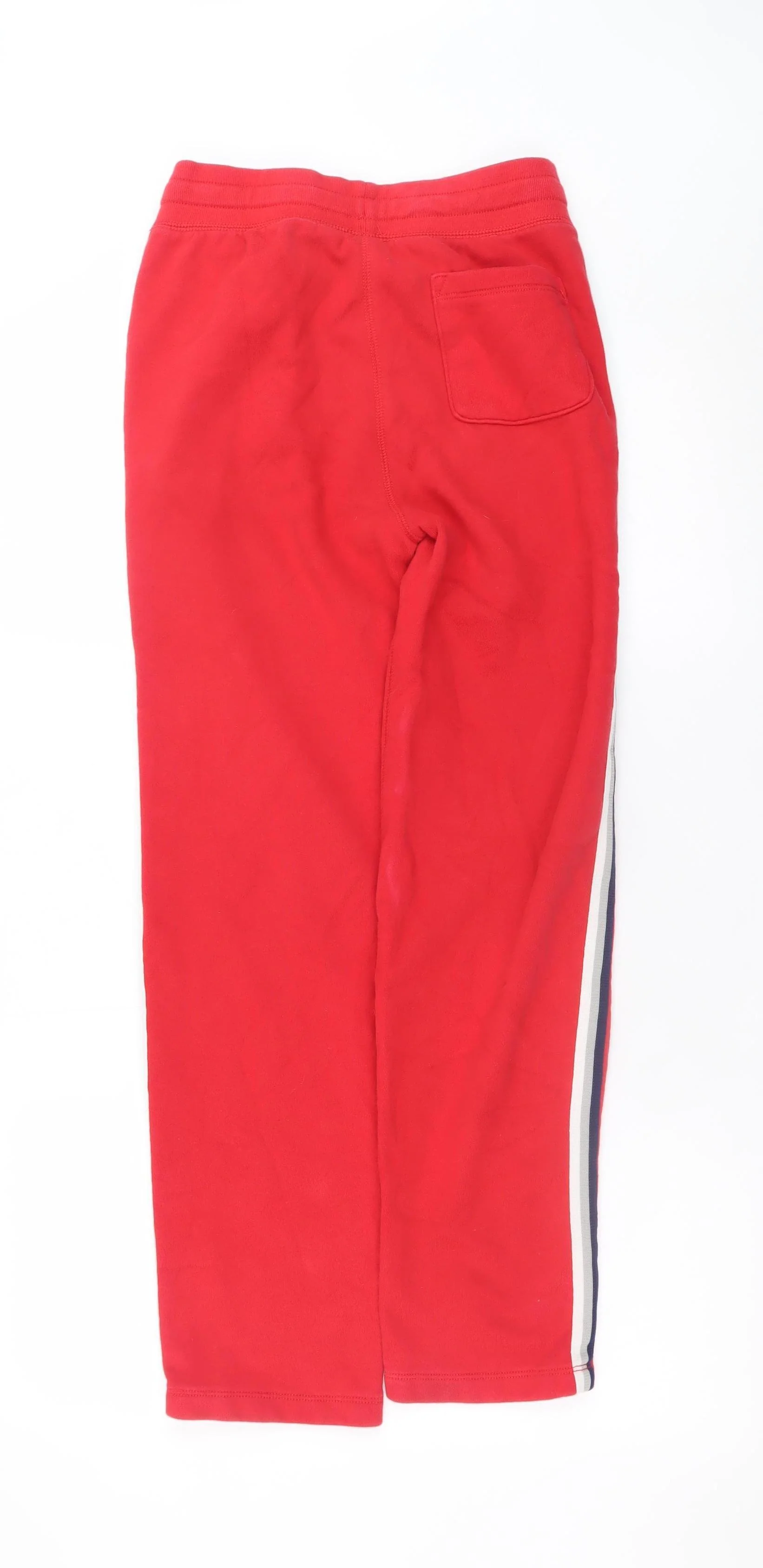 GAP Kids Boys Red Jogger Trousers 13-14 Years Fleece Elastic Waist - Image 3