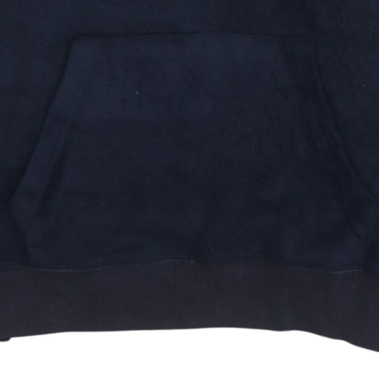 GAP Men Blue Fleece Pullover Hoodie M Logo Sweatshirt - Image 6