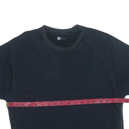 GAP Men Blue Pullover Sweatshirt Size S Crew Neck Long Sleeve - Image 2