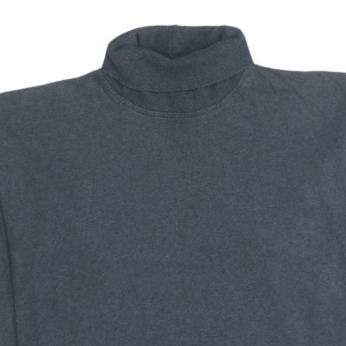 GAP Men Grey Roll Neck Pullover Sweatshirt Size M - Image 7
