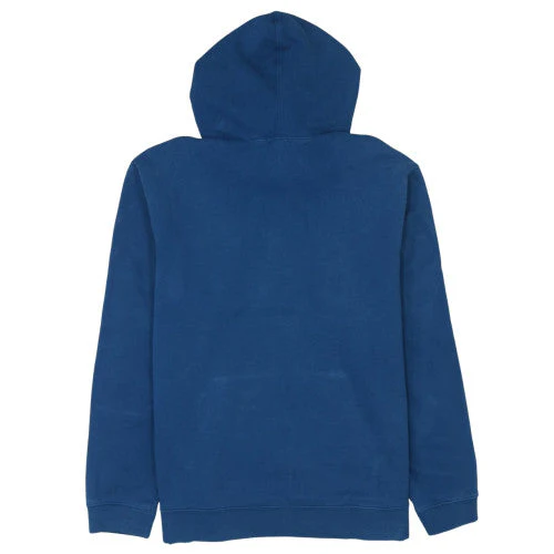 GAP Men’s Blue Pullover Hoodie L Classic Logo Fleece Sweatshirt - Image 4