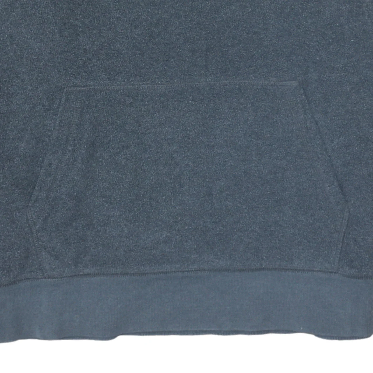 GAP Men’s Grey Pullover Hoodie L Logo Fleece Sweatshirt - Image 7