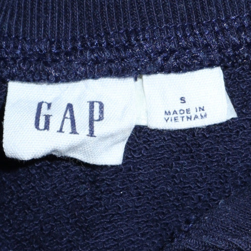 GAP Men's Blue 1/2 Zip Logo Sweatshirt Size S Fleece Pullover - Image 5
