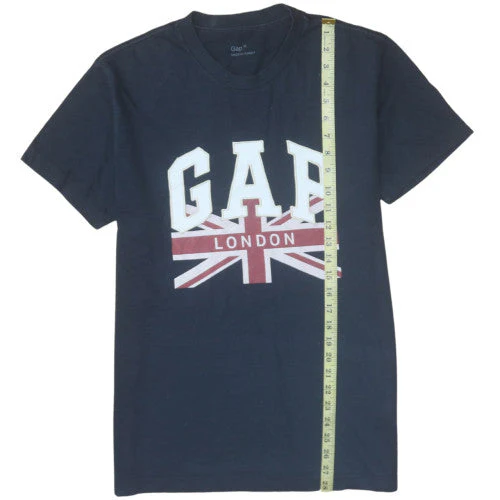 GAP Men's Blue London Graphic Cotton T-Shirt Size M - Image 2