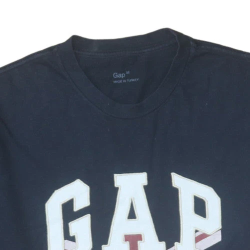 GAP Men's Blue London Graphic Cotton T-Shirt Size M - Image 7