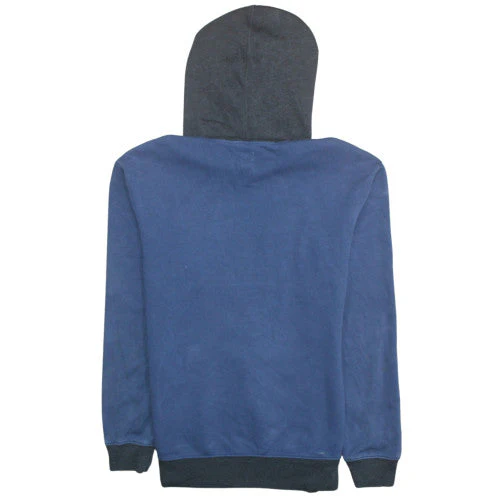 GAP Mens Blue Pullover Hoodie XS Regular Fit Fleece Sweatshirt - Image 4