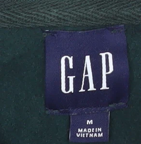 GAP Men's Green Crew Neck Pullover Sweatshirt Size M - Image 4