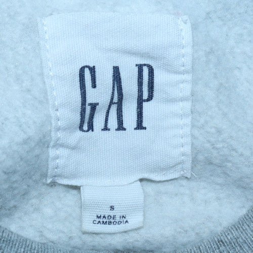 GAP Men's Grey Crew Neck Logo Pullover Sweatshirt Size S - Image 5