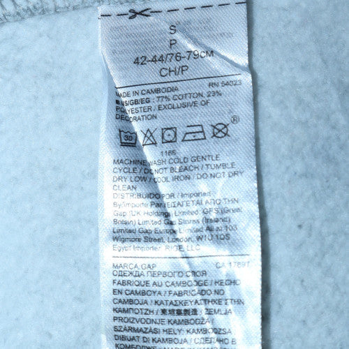 GAP Men's Grey Crew Neck Logo Pullover Sweatshirt Size S - Image 6