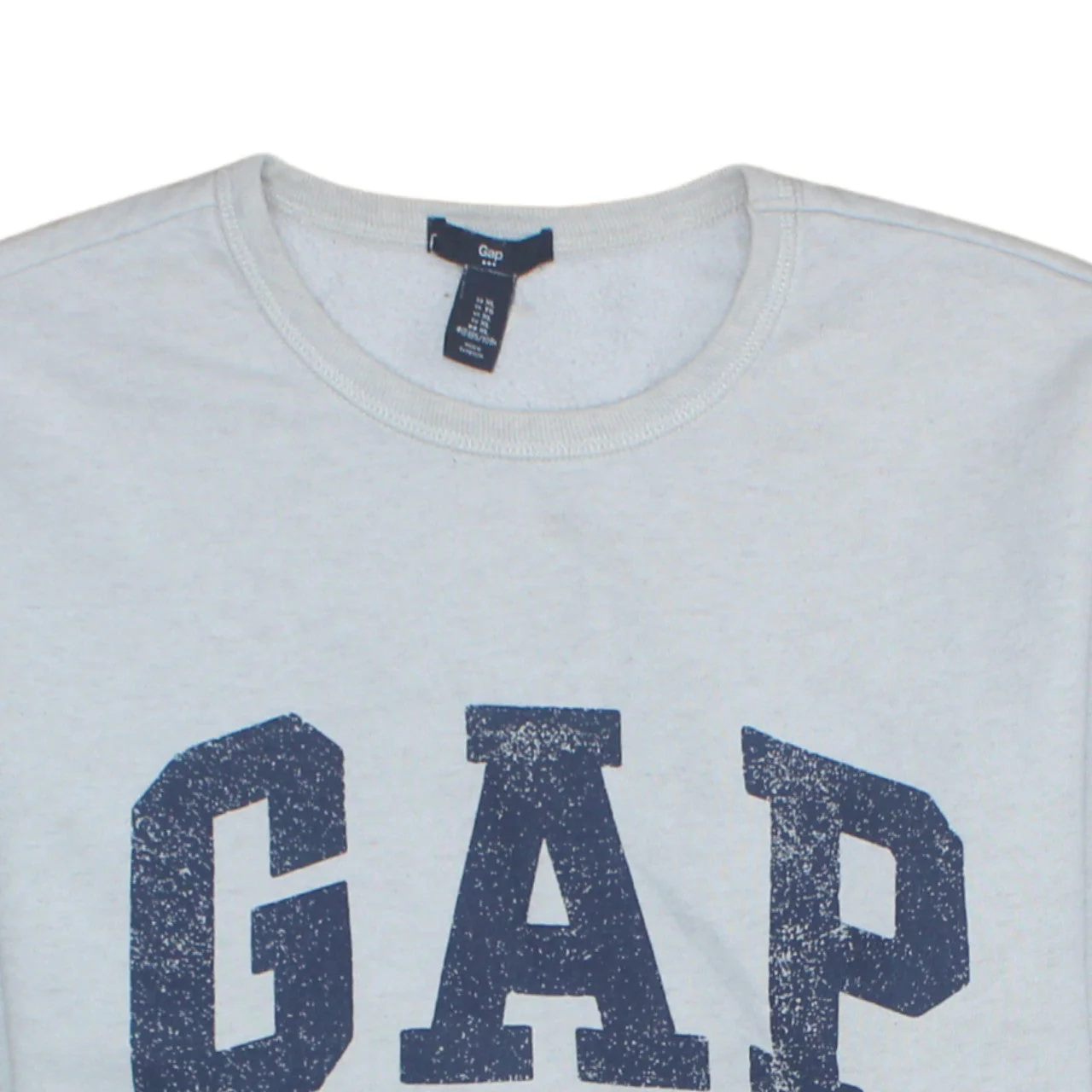 GAP Men's Grey XL Classic Logo Pullover Sweatshirt - Image 8