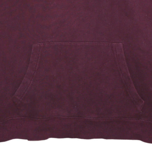 GAP Men's Red Pullover Hoodie L Fleece Logo Sweatshirt - Image 8