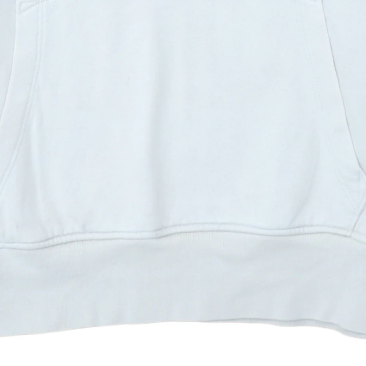 GAP Teens White Pullover Hoodie XS Retro Striped Fleece Sweatshirt - Image 7