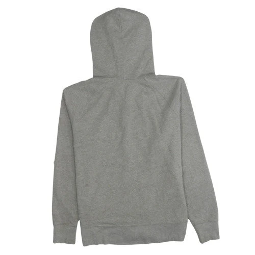GAP Women Grey Full Zip Hoodie 2XL Logo Fleece Lined Casual - Image 4