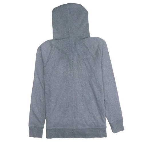 GAP Women Grey Full Zip Hoodie L Cotton Casual Sweatshirt - Image 4