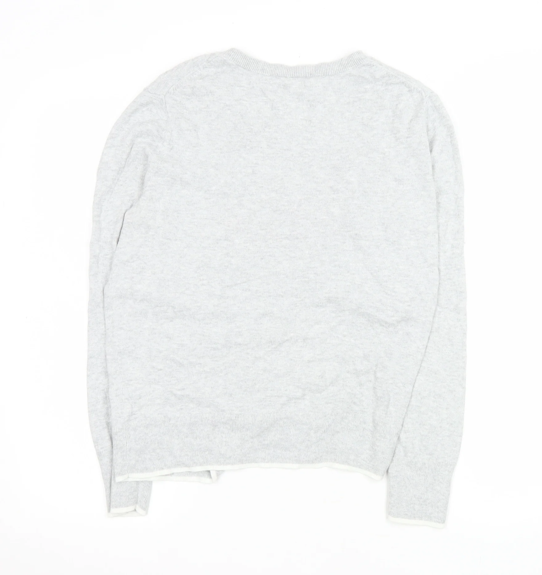 GAP Women Grey Love Cotton Jumper Size S Crew Neck Pullover - Image 3