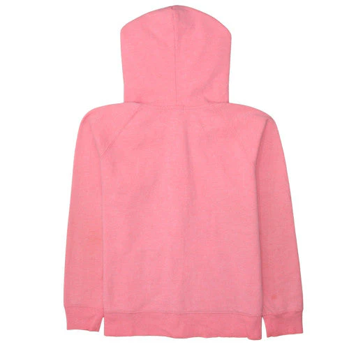 GAP Women Pink Full Zip Hoodie XL Cotton Blend Casual Sweatshirt - Image 4