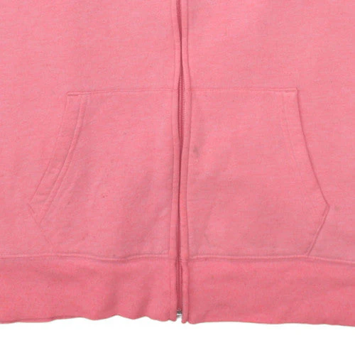 GAP Women Pink Full Zip Hoodie XL Cotton Blend Casual Sweatshirt - Image 8