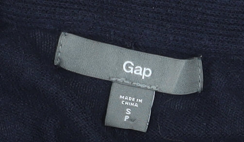 Gap Women’s Black Cotton Blend Open Front Cardigan Size S - Image 4