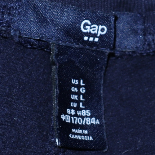 GAP Women’s Navy Blue L Sweatpants Joggers Cotton Blend - Image 5