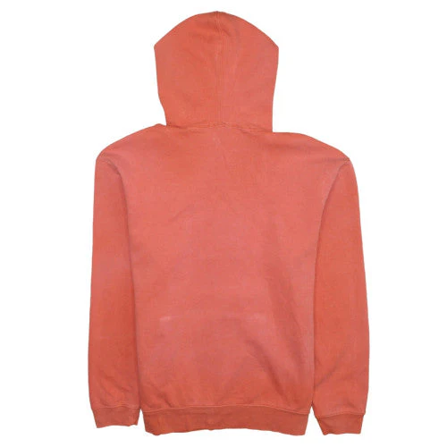 GAP Women’s Orange Pullover Hoodie L Logo Graphic Casual Fleece - Image 4
