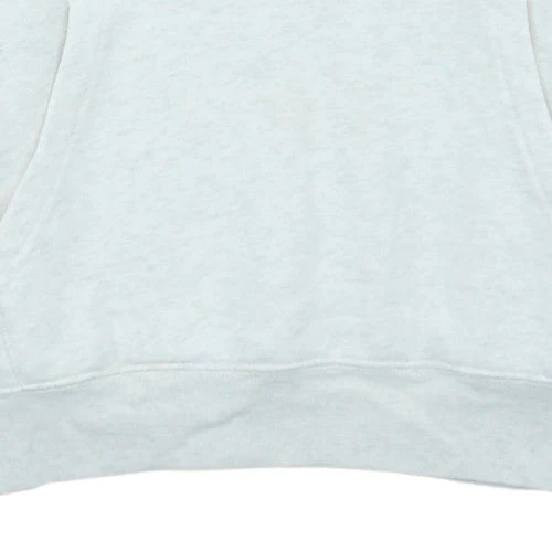 Gap Womens Beige Pullover Hoodie Small Cotton Blend Logo Casual - Image 7