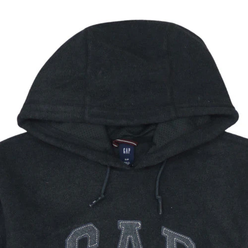 GAP Womens Black Small Pullover Hoodie with Logo and Kangaroo Pocket - Image 7