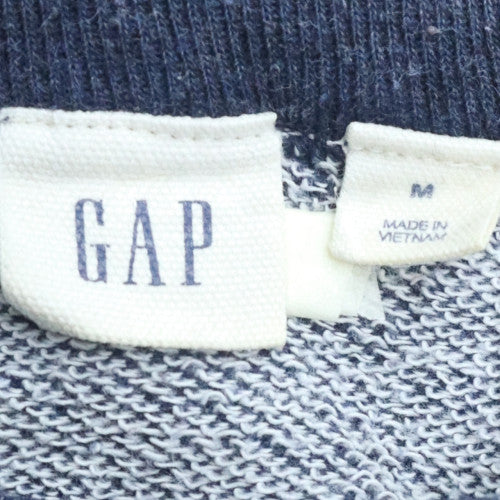 GAP Womens Blue Cotton Blend Logo Pullover Sweatshirt Size M - Image 5