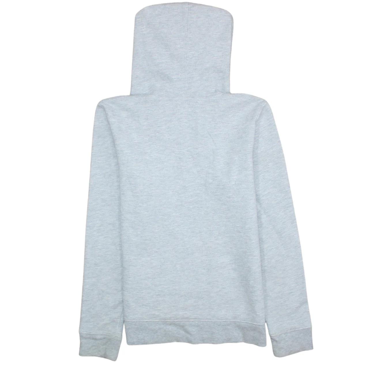 GAP Womens Grey Pullover Hoodie M Cotton Blend Logo Casual - Image 4