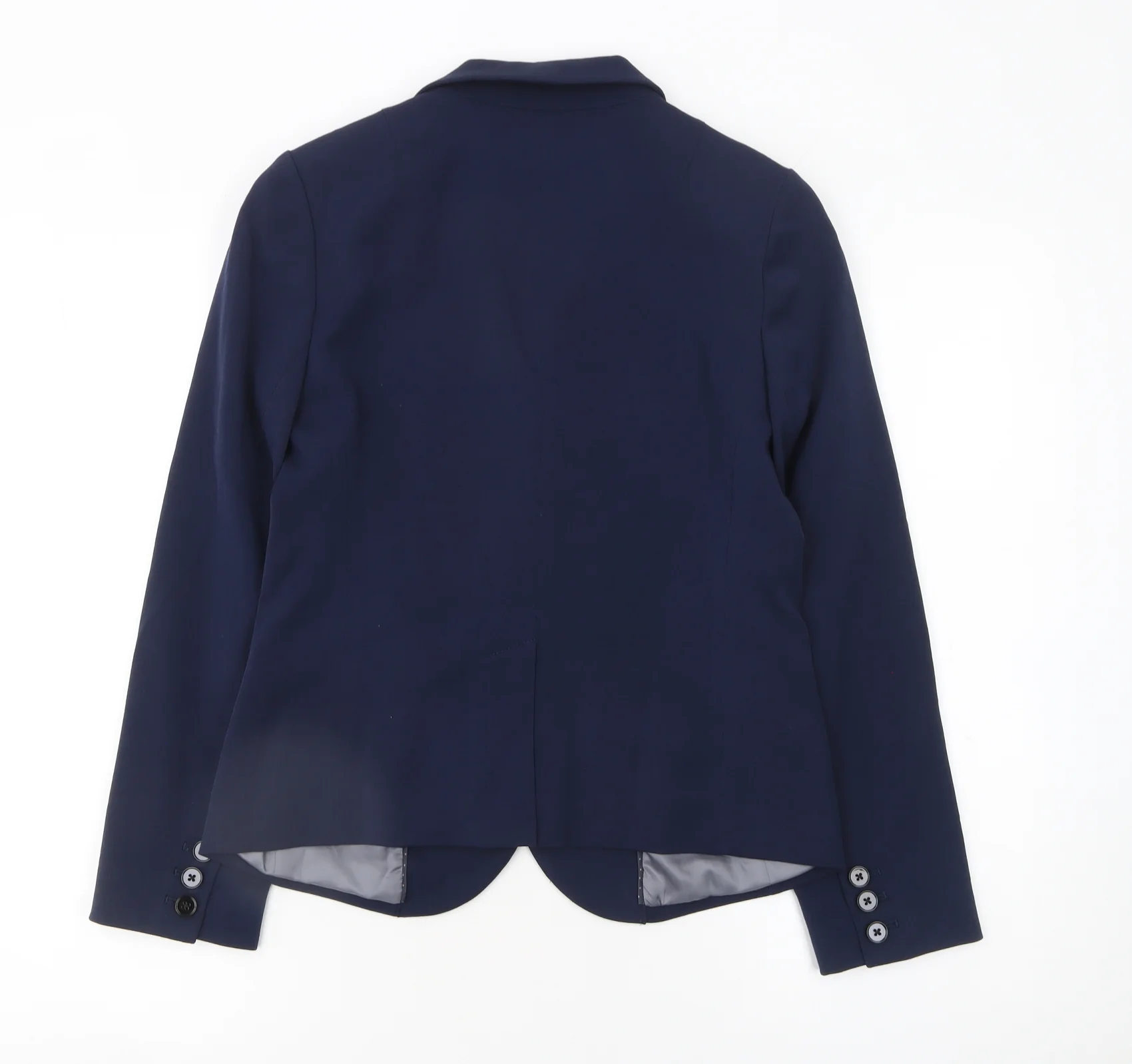Gap Women's Navy Blue Blazer Size 2 Classic Single-Breasted Jacket - Image 3