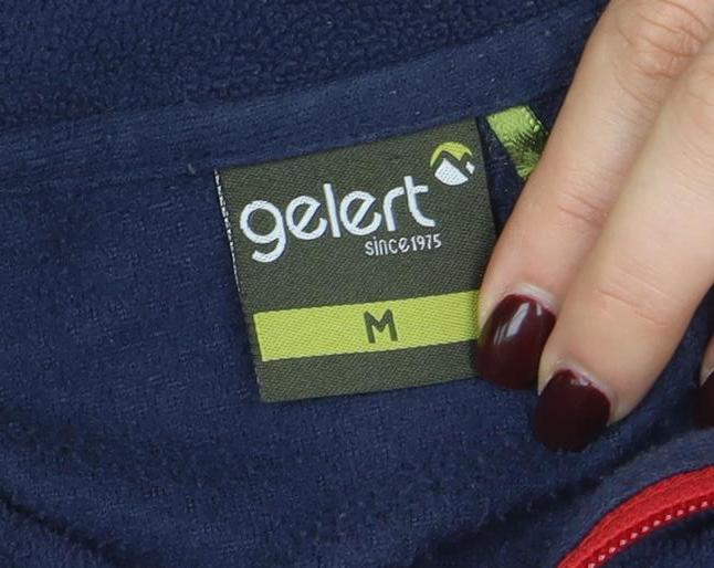 Gelert Men Blue Full Zip Fleece Jacket Size M Outdoor Wear - Image 4