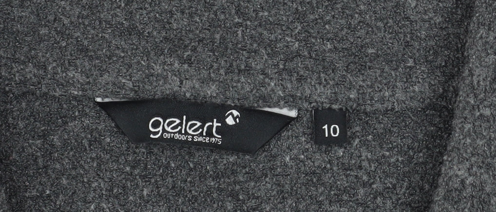 Gelert Women’s Purple 1/2 Zip Fleece Pullover Sweatshirt Size 10 - Image 4