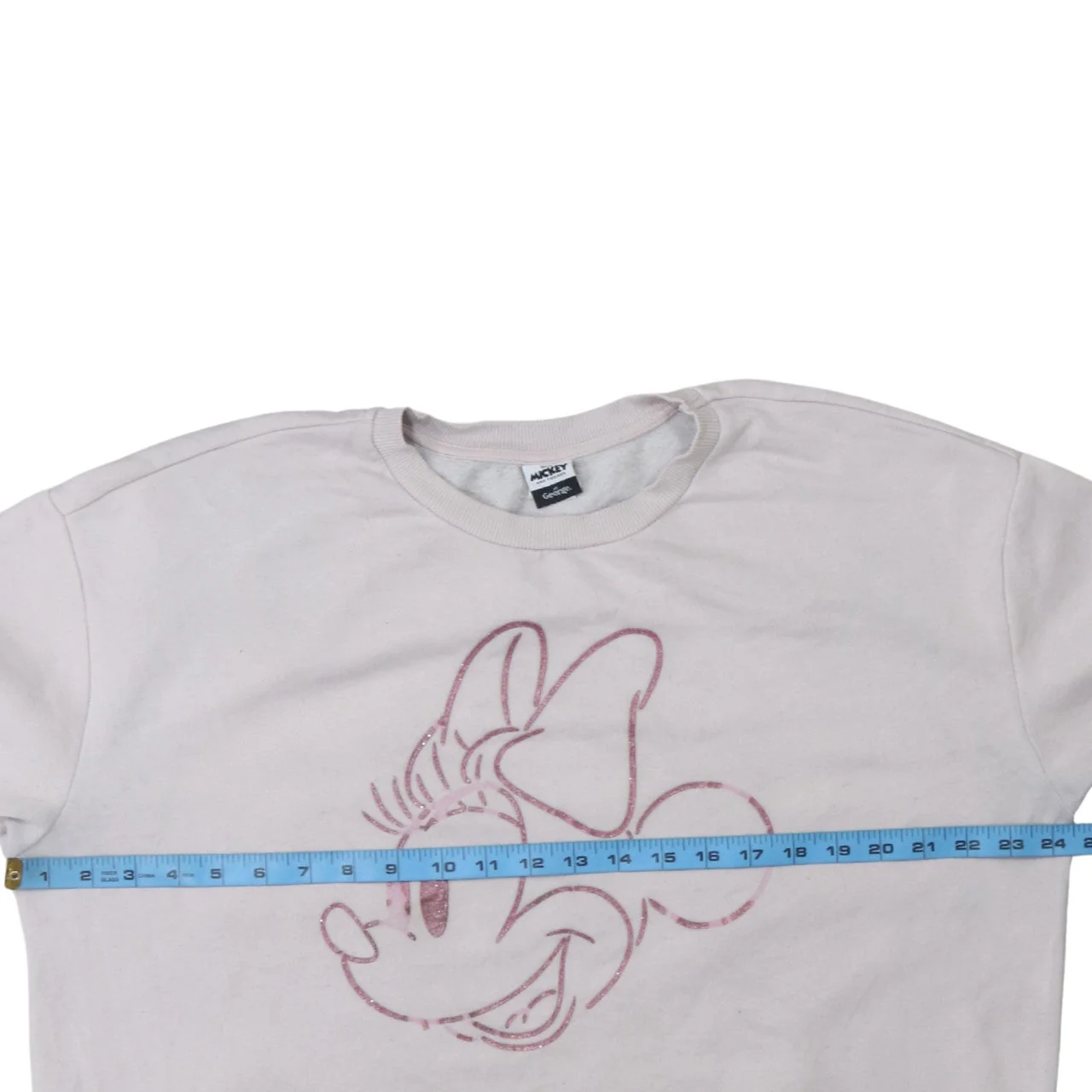 George Disney Minnie Mouse Pink Women's L Sweatshirt - Image 2