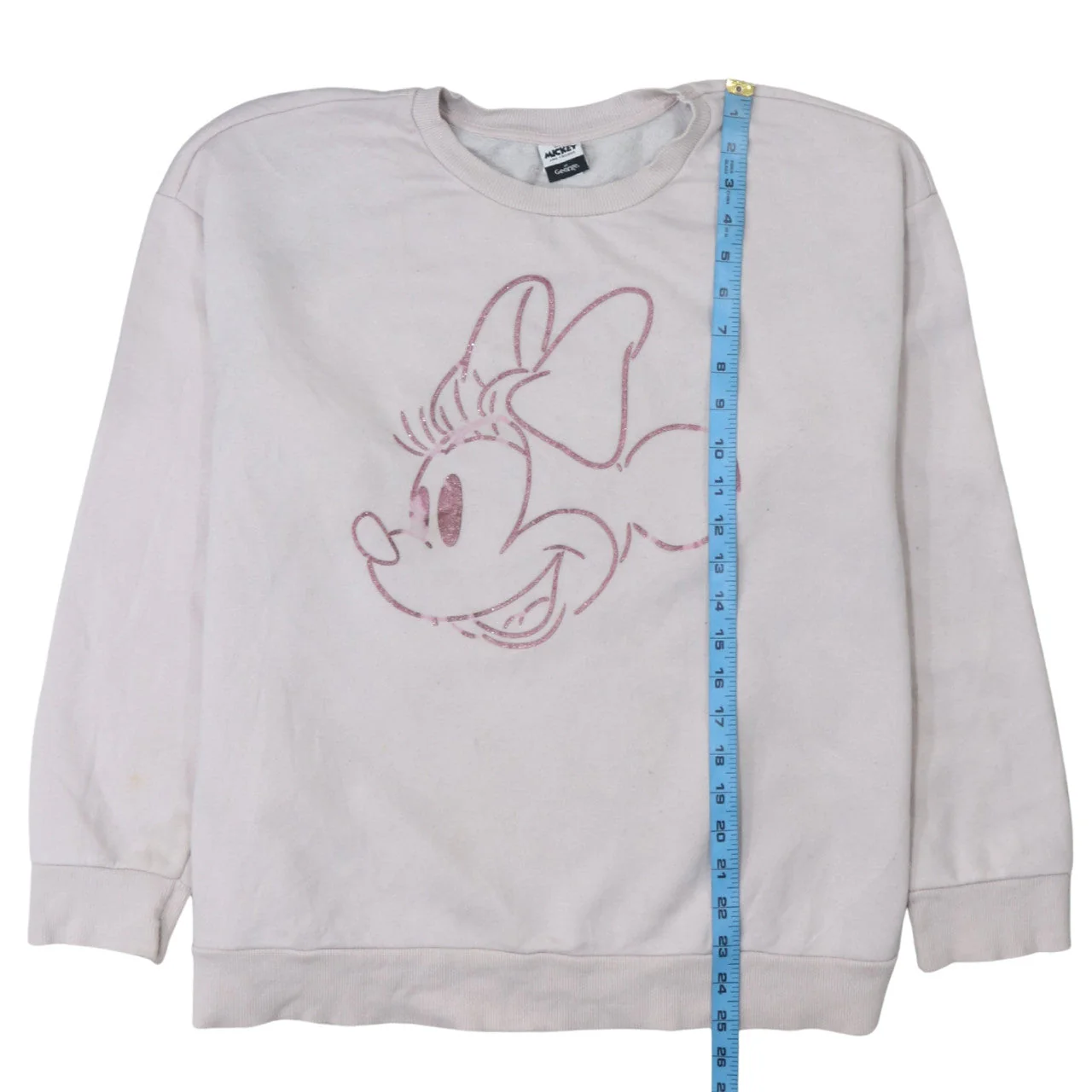 George Disney Minnie Mouse Pink Women's L Sweatshirt - Image 3