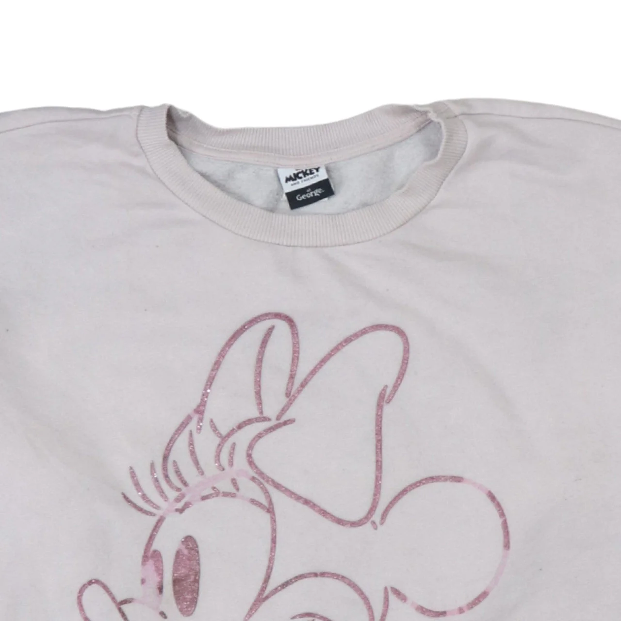 George Disney Minnie Mouse Pink Women's L Sweatshirt - Image 8