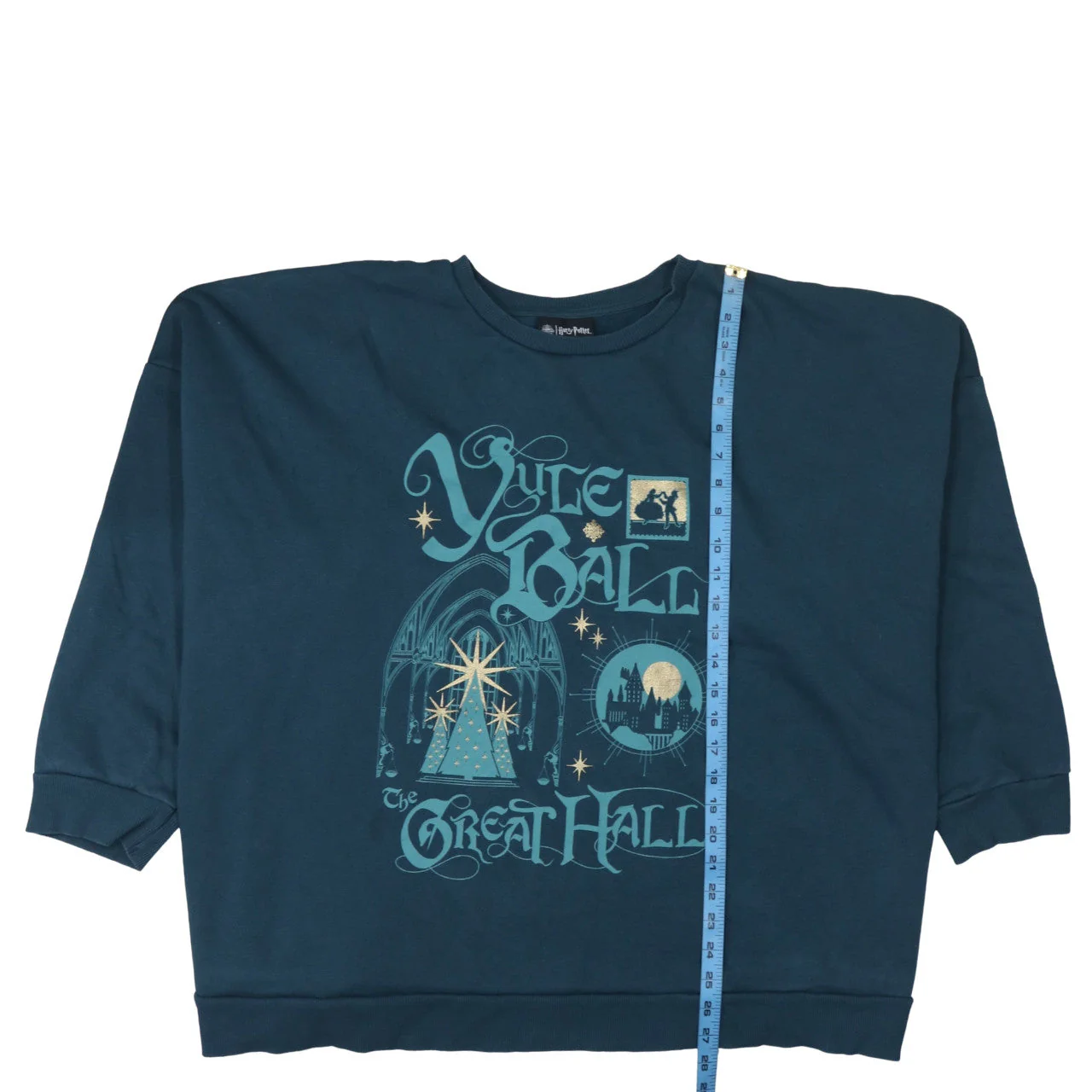 George Harry Potter Yule Ball Navy Blue 2XL Women's Pullover Sweatshirt - Image 3