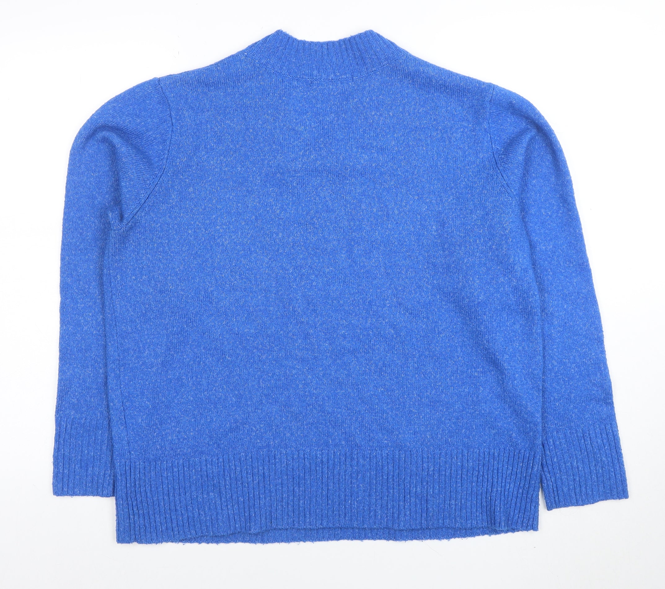 George Women’s Blue V-Neck Pullover Jumper M Knitwear - Image 3