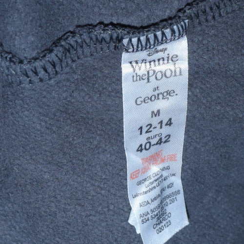 George Women’s Charcoal Winnie the Pooh Sweatshirt M 12-14 Graphic Pullover - Image 5