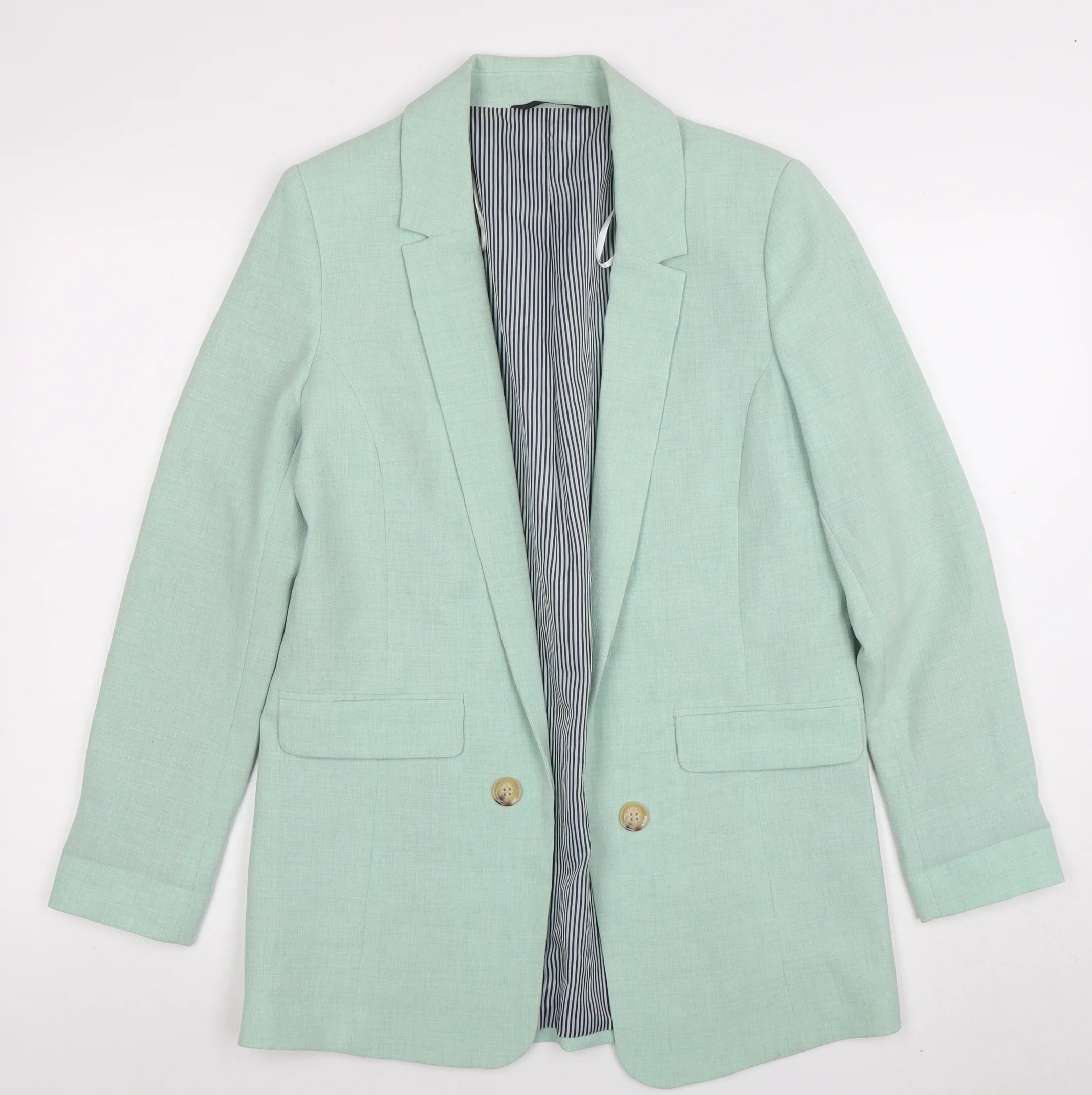George Women’s Mint Green Single Breasted Blazer Size 8