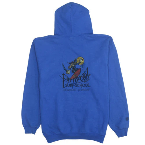 Gildan Men’s Blue XL Pullover Hoodie Surf Graphic Heavyweight - Image 4