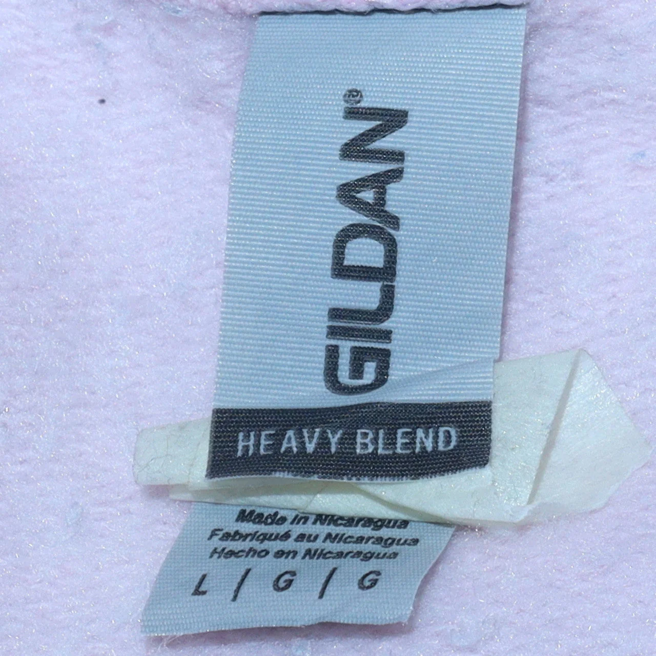 Gildan Women Pink Angel Dust Graphic Pullover Sweatshirt L - Image 5