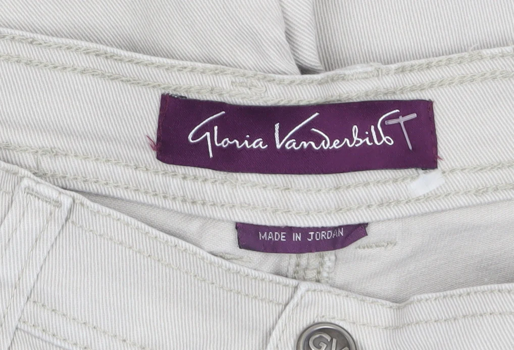 Gloria Vanderbilt Women’s Beige Petite 10 Straight Jeans - Image 5