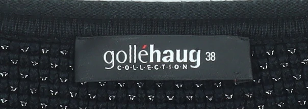Gollehaug Womens Black Size 10 Knit Pullover Jumper - Image 4