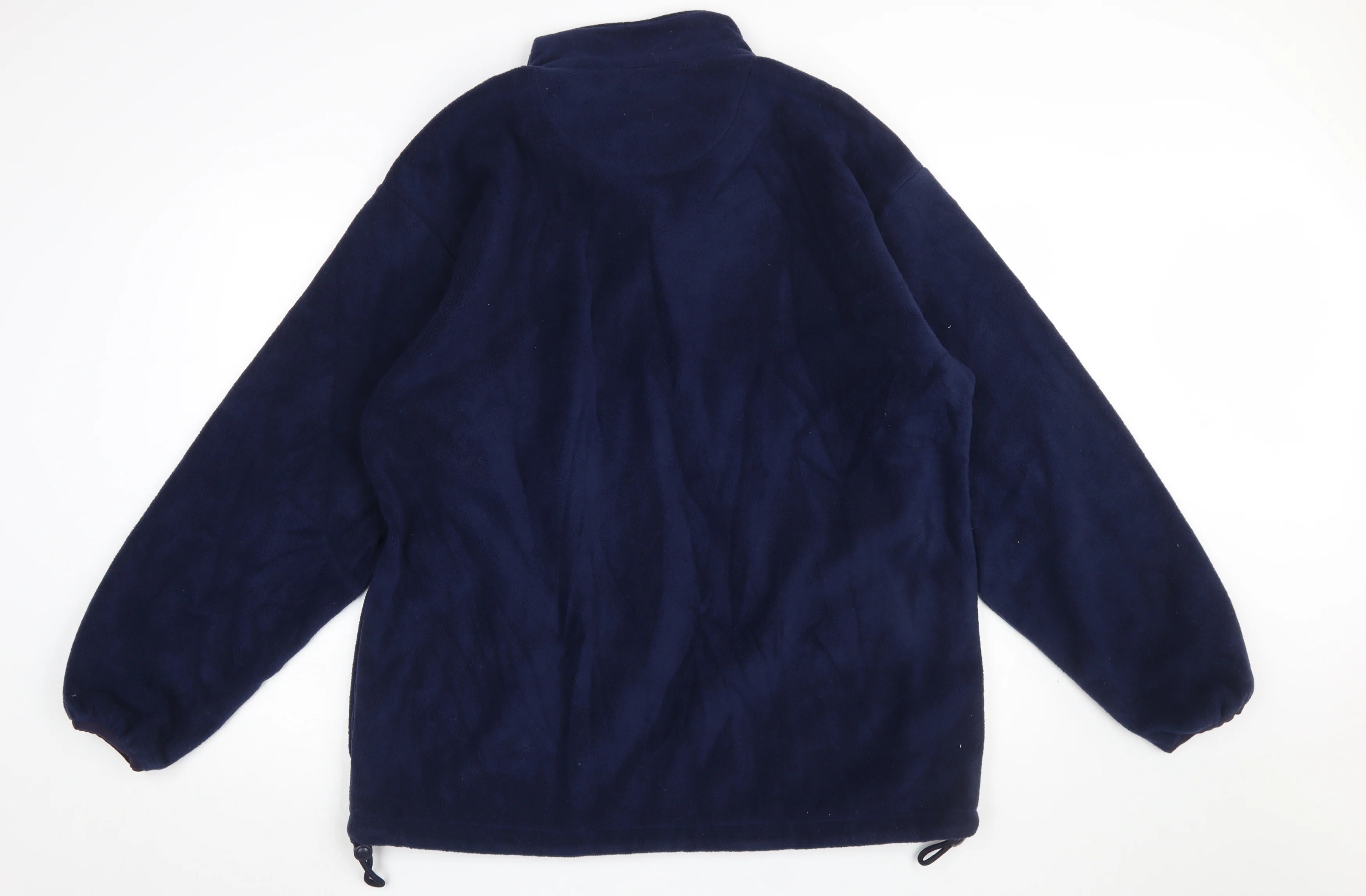 GTC Men's Blue Fleece 1/2 Zip Pullover Sweatshirt L - Image 3