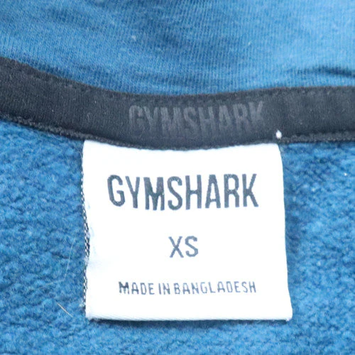 Gymshark Men’s Blue XS Pullover Fleece Hoodie Sweatshirt - Image 6